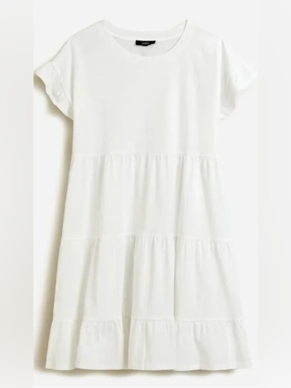 J. Crew Tiered Broken-In Jersey Dress